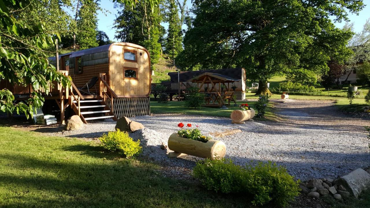 Hotel Ma Roulotte Sous Les Chenes "La Passionnee" Raon-aux-Bois Exterior foto