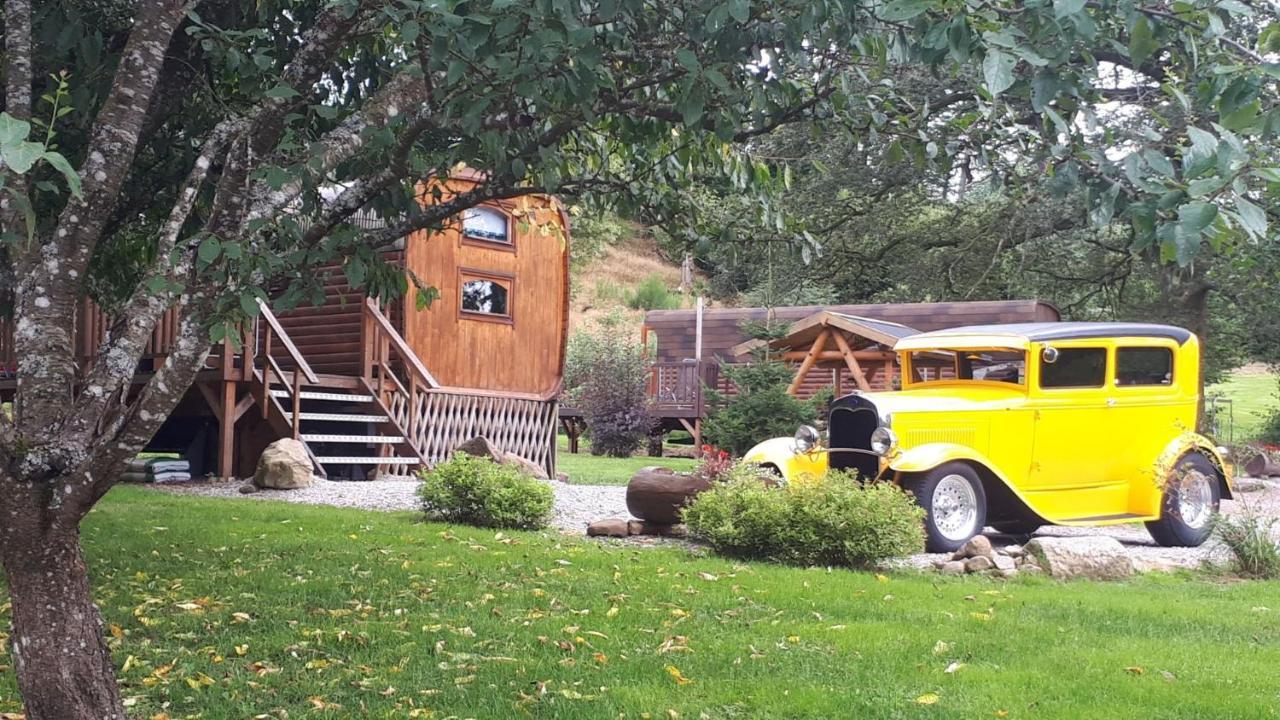 Hotel Ma Roulotte Sous Les Chenes "La Passionnee" Raon-aux-Bois Exterior foto