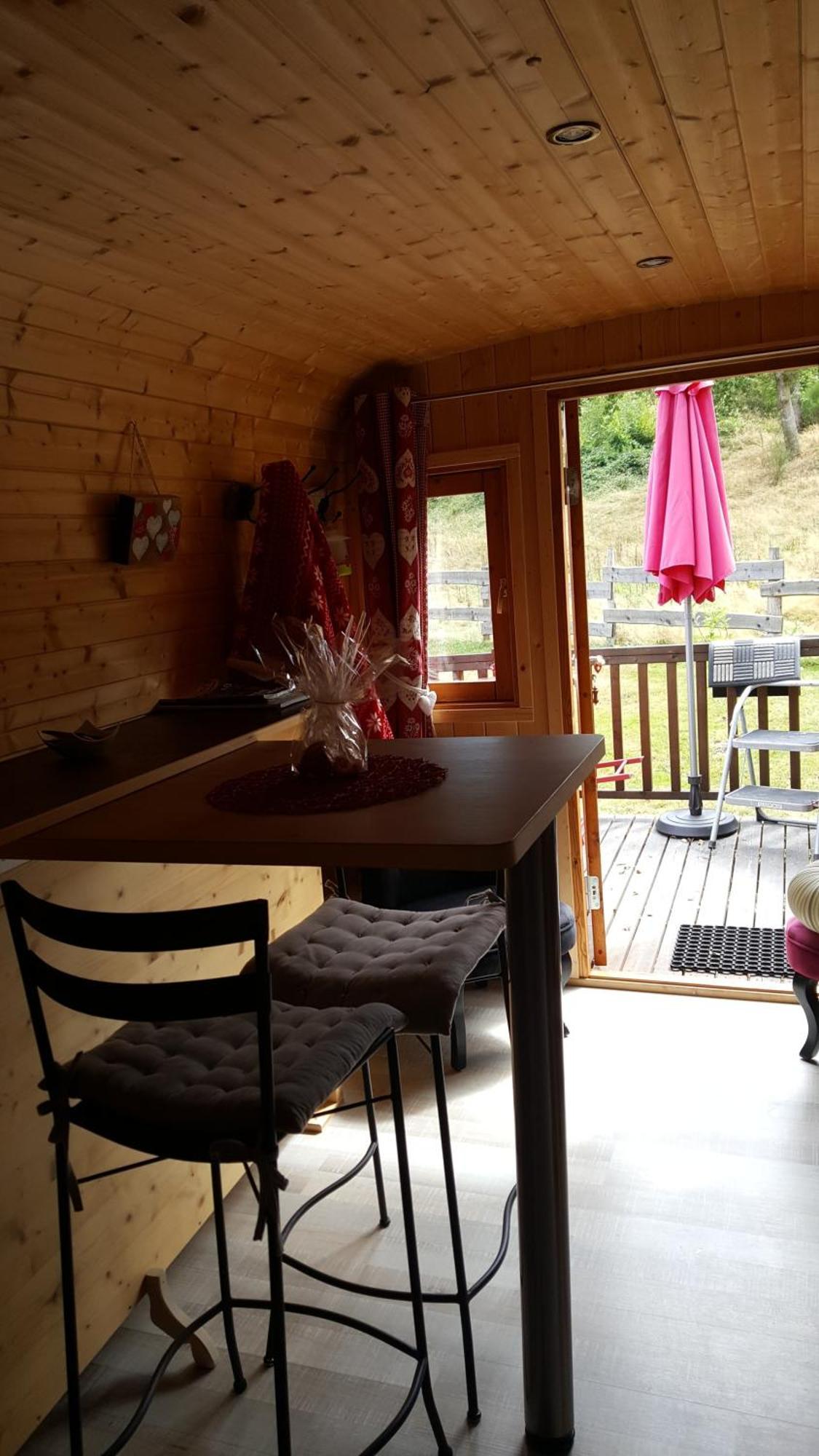 Hotel Ma Roulotte Sous Les Chenes "La Passionnee" Raon-aux-Bois Exterior foto